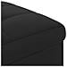 Pouf contenitore Nero 40 x 40 x 45 cm Pelle sintetica - Foto miniatura 7