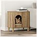 Casa per Gatti Rovere Artigianale 51 x 30 x 52 cm - Foto miniatura 2