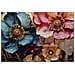Dipinto Su Tela Narcy A Con Cornice E Farfalla, 82x82 Cm - Foto miniatura 2