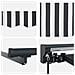 Cornice per Tenda Manuale con LED Antracite e Bianco 4,5 × 3 m - Foto miniatura 7