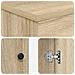 Mobiletto da Bagno Sotto Lavabo Rovere Sonoma 56 x 37,5 x 81 cm - Foto miniatura 6