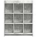 Libreria Grigio Concretè 87,5 x 30 x 111 cm - Foto miniatura 3