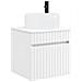 Set di Armadi da Bagno 5 pcs Bianco 50 x 14,5 x 70 cm - Foto miniatura 5