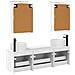 Set di Armadi da Bagno 5 pcs Bianco 50 x 14,5 x 70 cm - Foto miniatura 8