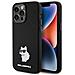 Custodia Karl Lagerfeld Silicone Choupette Spilla Metallica Iphone 15 Pro Max - Foto - Foto miniatura 3