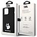Custodia Karl Lagerfeld Silicone Choupette Spilla Metallica Iphone 15 Pro Max - Foto - Foto miniatura 5