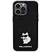 Custodia Karl Lagerfeld Silicone Choupette Spilla Metallica Iphone 15 Pro Max - Foto - Foto miniatura 7