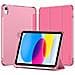 Custodia Ibrida Per Ipad 10/2022 - Colore Rosa - Trasparente - Foto miniatura 5