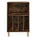 Supporto per Giradischi Rovere Fumo 47 x 39,5 x 74,5 cm - Foto miniatura 4