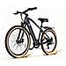 Bicicletta Elettrica 26'' Adulti L26 Batteria 36V 10Ah 250W 7 Velocità 25km /h 25-40km Display LCD Acceleratore a Pollice Freno Meccanico Telaio in Acciaio Faro LED E-bike Urbana - Foto miniatura 8
