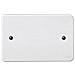 2653 - Coperchio Rettangolare Per Scatola Incasso 3m Bianco - Foto miniatura 2