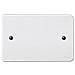 2653 - Coperchio Rettangolare Per Scatola Incasso 3m Bianco - Foto miniatura 1