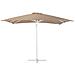 Ombrellone Da Giardino Mocca Bianco 250 X 250 X 235 Cm Monza - Foto miniatura 15