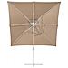 Ombrellone Da Giardino Mocca Bianco 250 X 250 X 235 Cm Monza - Foto miniatura 16