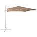 Ombrellone Da Giardino Mocca Bianco 250 X 250 X 235 Cm Monza - Foto miniatura 12