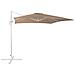 Ombrellone Da Giardino Mocca Bianco 250 X 250 X 235 Cm Monza - Foto miniatura 8