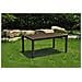 Tavolo ''melody 160''cm. 160x94x74h Brown - Foto miniatura 1