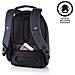 Bobby Hero Small Zaino Antifurto Usb Blu Scuro (borsa Unisex)  - Foto miniatura 5