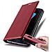 Custodia Compatibile Con Samsung Galaxy S7 Edge In Rosso Mela - Coperchio Protettiva Con Chiusura Magnetica, Funzione Stand E Tasca Per Le Carte - Foto miniatura 1