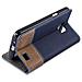 Custodia Compatibile Con Samsung Galaxy S2 / S2 Plus In Blu Scuro Marrone - Coperchio Protettiva Con Chiusura Magnetica, Funzione Stand E Tasca Per Le Carte - Foto miniatura 2