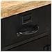 Credenza 60x30x76 Cm In Legno Di Mango Grezzo - Foto miniatura 2