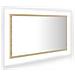 Specchio da Bagno LED Rovere Sonoma 80x8,5x37 cm in Acrilico - Foto miniatura 2