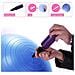 Palla Per Esercizi Di Yoga Balance Ball, Diametro: 75 Cm, Spessore: 2 Mm, Blu, Pvc - Foto miniatura 14