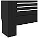 Copertura per Radiatore Nera in MDF 205 cm - Foto miniatura 2