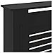 Copertura per Radiatore Nera in MDF 205 cm - Foto miniatura 4