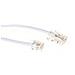RJ11 - RJ45 cable, White, 3.0m 3m Bianco cavo di rete - Foto miniatura 1