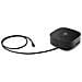Docking Station per Notebook ProBook 450 G7 430 G5 455R G6 5x USB 3.2 2x DisplayPort HDMI per Triplo Monitor Colore Nero - Foto miniatura 2