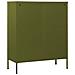 Cassettiera Verde Oliva 80x35x101,5 cm in Acciaio - Foto miniatura 2