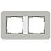 0212412 Placca Copripresa E Copri Interruttori Grigio, Bianco - Foto miniatura 1