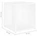 Tavolino Bianco 33x33x34,5 cm in Legno Multistrato - Foto miniatura 4