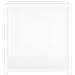 Tavolino Bianco 33x33x34,5 cm in Legno Multistrato - Foto miniatura 5