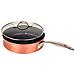 Sauteuse In Rame - Kitchenpro - Rame - Adulto - Rivestimento Antiaderente - Resistente - 28cm - Foto miniatura 1