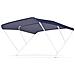 Capottina Bimini Para Sole, Para Acqua. Telaio A 3 Archi In Lega Leggera Mm. 20. Snodi In Nylon, Tessuto Poliestere 100% Spalmato In Vinile. Universale Per Imbarcazioni In Genere. Completa Di Ogni Accessorio. Velocità Massima Di Utilizzo 60 Km /h. - Foto miniatura 1