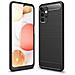 Custodia B-case Tpu Silicone Cover Case Per Samsung Galaxy A32 5g A326 Carbon Metal Black - Foto miniatura 1