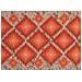 Tappeto Passatoia In Tessuto Jacquard Linea Emozioni Disegno Oasi Arancio 57x90 Arancio - Foto miniatura 2