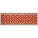 Tappeto Passatoia In Tessuto Jacquard Linea Emozioni Disegno Oasi Arancio 57x90 Arancio - Foto miniatura 1