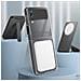 Cover Magsafe Per Samsung Galaxy Z Flip4 Rigida Serie Crystal Mag Trasparente - Foto miniatura 3