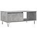 Tavolino Salotto Grigio Cemento 90x50x36,5 Cm Legno Multistrato - Foto miniatura 2
