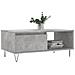 Tavolino Salotto Grigio Cemento 90x50x36,5 Cm Legno Multistrato - Foto miniatura 3