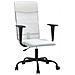 Sedia da Ufficio Altezza Regolabile Bianca in Rete e Similpelle - Foto miniatura 1