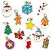 Ciondoli Natalizi Baker Ross Ef961 - Confezione Da 24, Ideali Per Creare Gioielli, Bracciali, Collane E Portachiavi, Arti E Mestieri Per Bambini, Regali - Foto miniatura 1