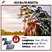 Garage Per Motociclette Dimensioni Sportive M Pvc - 215 X 95 X 120 Cm Nero - Foto miniatura 5