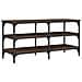 Panca Porta Scarpe Rovere Marrone 100x38,5x49 Legno Multistrato - Foto miniatura 2
