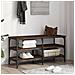 Panca Porta Scarpe Rovere Marrone 100x38,5x49 Legno Multistrato - Foto miniatura 3