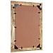 Specchio Da Bagno 50x70x2,5 Cm Legno Massello Di Mango E Vetro - Foto miniatura 3