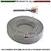 Cavo Flessibile Antifiamma Schermato 2xø0,50+6xø0,22 Mm² Twistato Speciale Per Impianti Antifurto Norma Cei 20/22-iii - Foto miniatura 1